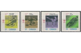 Canada 1988 - J.O.Calgary, serie neuzata
