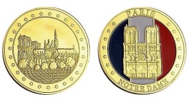 Franta 2025 - medal aurit, Notre-Dame