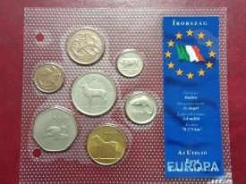 Irlanda 1970-96 - set complet, monede necirculate