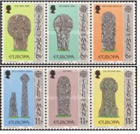 Isle of Man 1978 - Europa monumente, serie neuzata