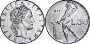 Italia 1978 - 50 lire, circulata