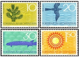 Liechtenstein 1966 - natura, serie neuzata