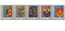 Luxemburg 1982 - stemele localitatilor, serie neuzata