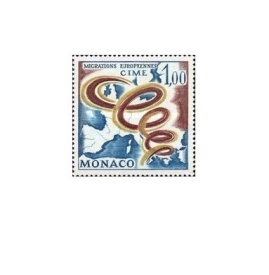 Monaco 1967 - Comitetul european pentru migrație , neuzata