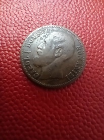 Romania 1900 - 2 bani, circulata - Img 2
