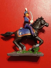 Soldat din plumb nr.1 - 1812-1814 - ofiter de garda pe calare - Img 3