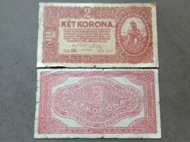 Ungaria 1920 - 2 korona, circulata