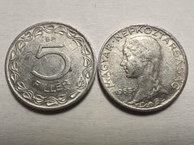 Ungaria 1965 - 5 filler, circulata