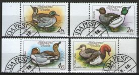 Ungaria 1988 - rate, serie scurta stampilata
