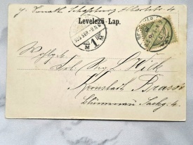 1905 - Sighisoara, Cladirea Asociatiei Comerciale (jud. Mures) - Img 2