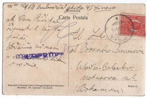 1916 - Sinaia, terasa castelului Peles (jud. Prahova) - Img 2