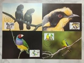Australia 1998 - pasari, serie CarteMaxima