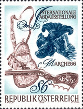 Austria 1978 - Expozitia vanatoare la Marchegg, neuzata