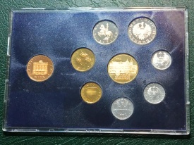 Austria 1983 - set complet Proof, cu jeton aniversar - Img 2