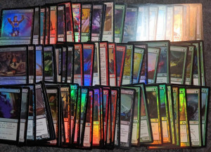 Carti FOIL - 100 de bucati, uncommons