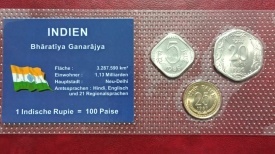 India 1986-88 - set monede necirculate