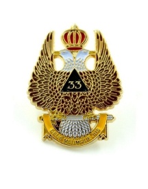 Insigna masonica 33
