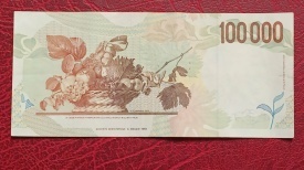 Italia 1994 - 100.000 lire, XF - Img 2