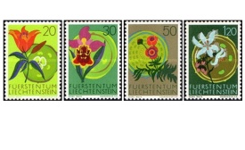 Liechtenstein 1970 - flori, serie neuzata
