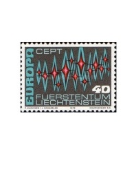 Liechtenstein 1972 - Europa, neuzata