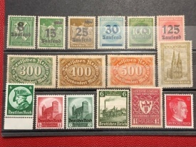 Lot timbre Deutches Reich 2.