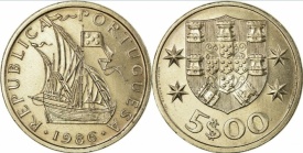 Portugalia 1979 - 5 escudos, circulata