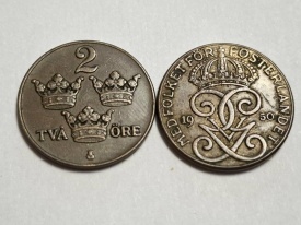 Suedia 1950 - 2 ore, circulata