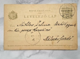 1904 - Malnas, intreg postal