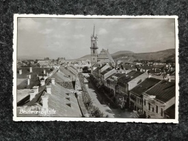 1940 - Bistrita, panorama (jud. Bistrita-Nasaud)