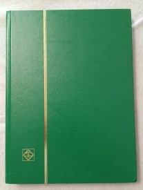 Album clasor filatelic A4, verde