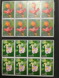 Album filatelic A5 cu colectie Zaire, nestampilate - Img 3
