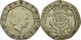 Anglia 2005 - 20 pence, circulata