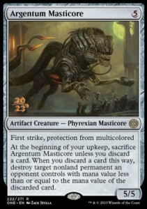 Argentum Masticore (V.1) FOIL