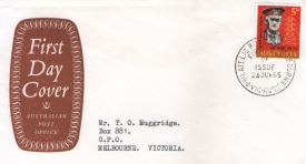 Australia 1965 - John Monash (1865-1931), FDC circulata