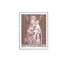 Austria 1974 - Craciun, neuzata