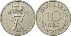 Danemarca 1971 - 10 ore, circulata