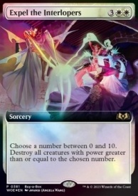 Expel the Interlopers FOIL