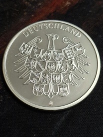 Germania 2004 - Cancelari si Presedinti, medal Konrad Adenauer, comemorativ - Img 2