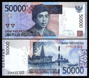 Indonezia 2014 - 50.000 rupiah, necirculata