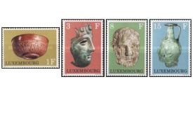 Luxemburg 1972 - Obiecte arheologice, serie neuzata