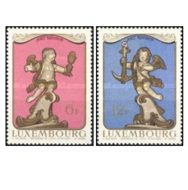 Luxemburg 1979 - arta rococo, serie neuzata