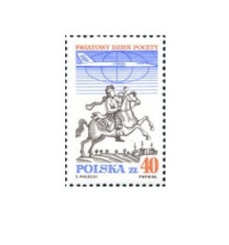 Polonia 1986 - ziua postei, neuzata