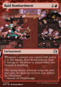 Raid Bombardment FOIL