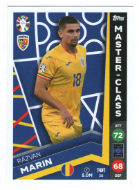Razvan Marin, carte MatchAttax