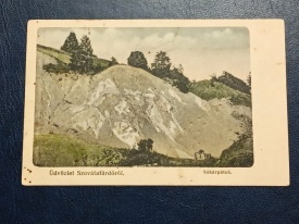 1907 - Sovata, munte din sare (jud. Mures)