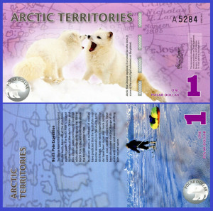 Antarctica 2012 - 1 dollar, necirculata