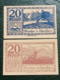 Austria 1920 - 20 heller, circulata