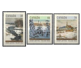 Canada 1989 - Craciun, serie neuzata