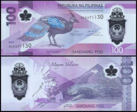 Filipine 2024 - 100 piso, necirculata