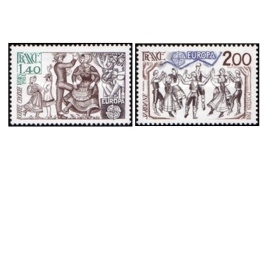 Franta 1981 - Europa, serie neuzata